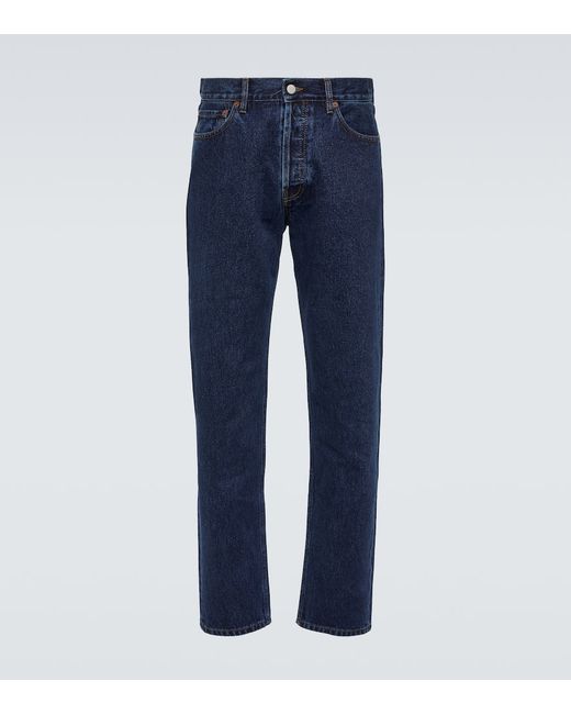 Thom Sweeney Mid-rise straight jeans