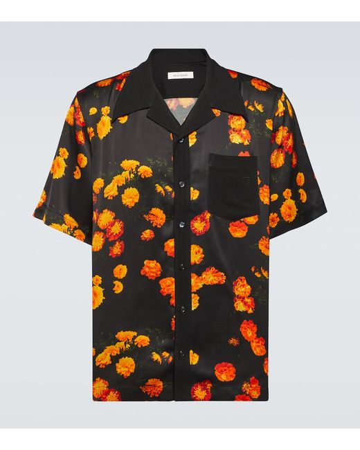 Wales Bonner Highlife floral bowling shirt