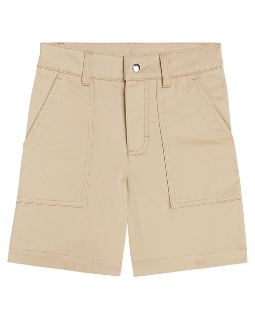 Moncler Enfant Cotton-blend twill shorts