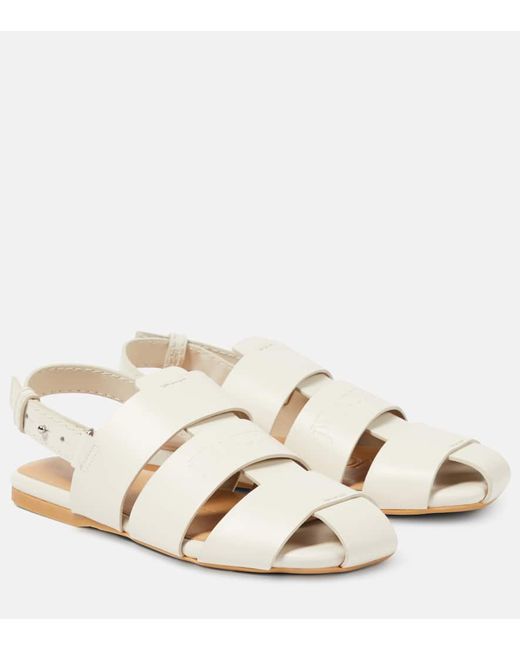 J.W.Anderson Leather slingback sandals
