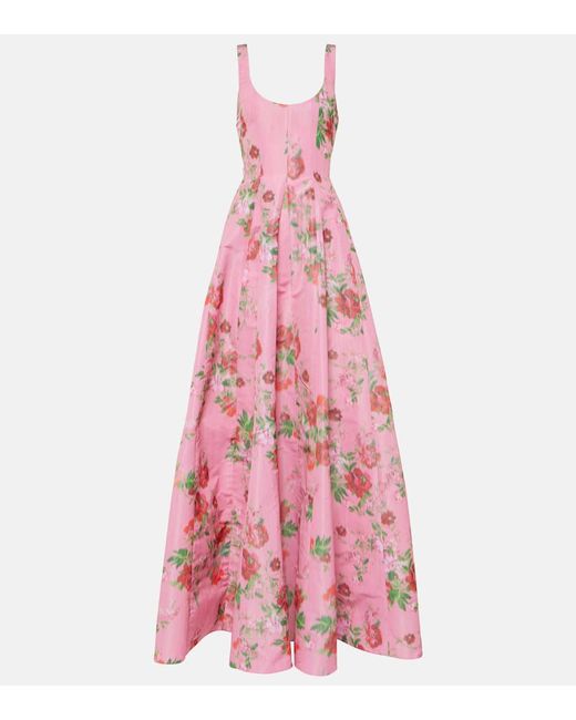 Markarian Botticelli floral gown