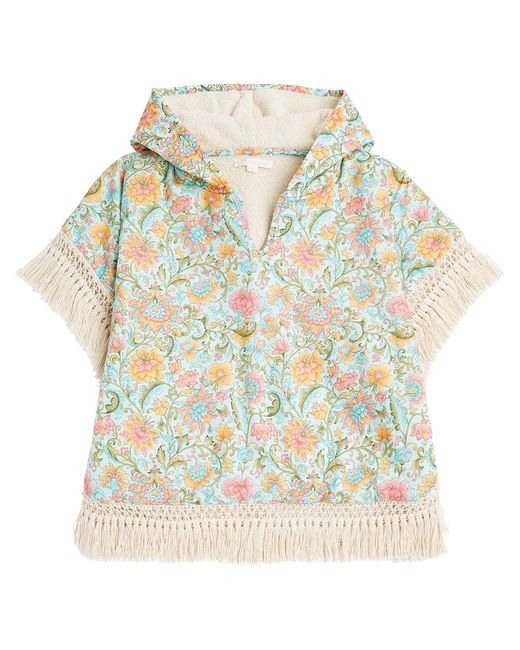 Louise Misha Floral cotton cape