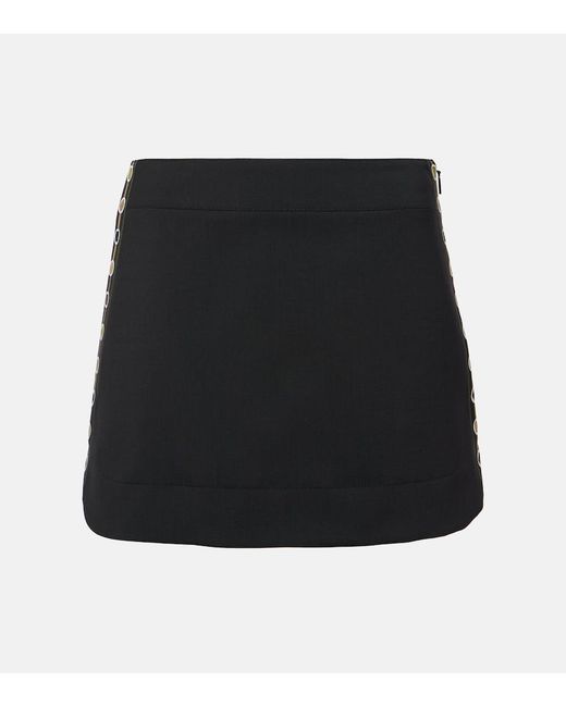 Pucci Printed back-slit maxi skirt