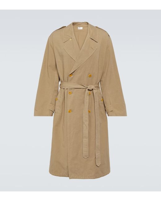 The Row Montrose cotton and linen trench coat