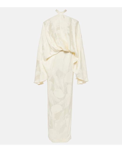 Taller Marmo Bridal Cyclades Callass jacquard gown