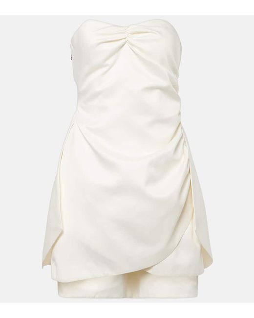Rotate Bridal strapless minidress