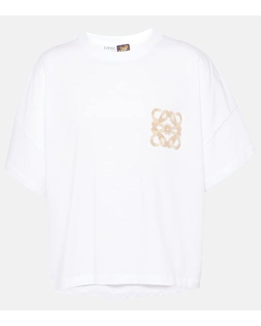 Loewe Paulas Ibiza Anagram cotton jersey T-shirt