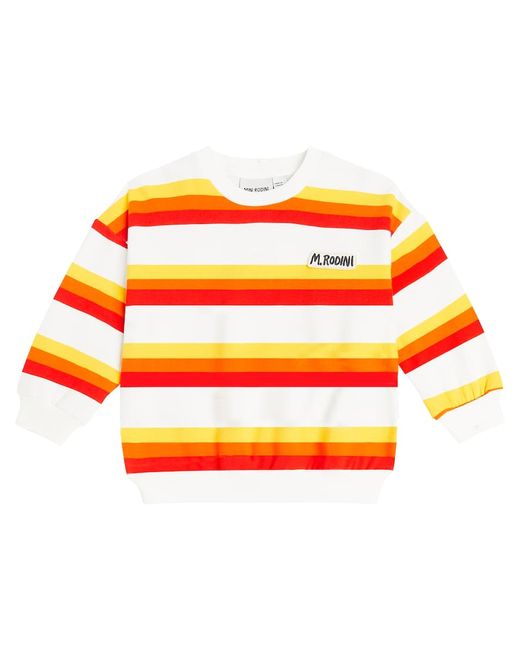 Mini Rodini Stripe cotton jersey sweatshirt