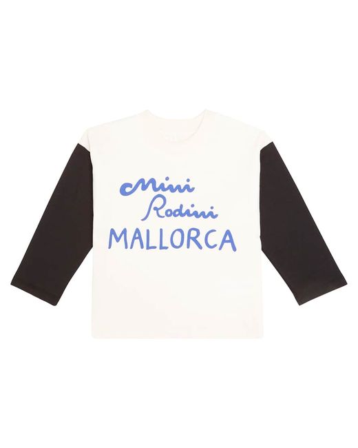 Mini Rodini Mallorca printed cotton jersey T-shirt