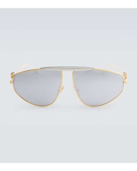 Loewe Anagram aviator sunglasses