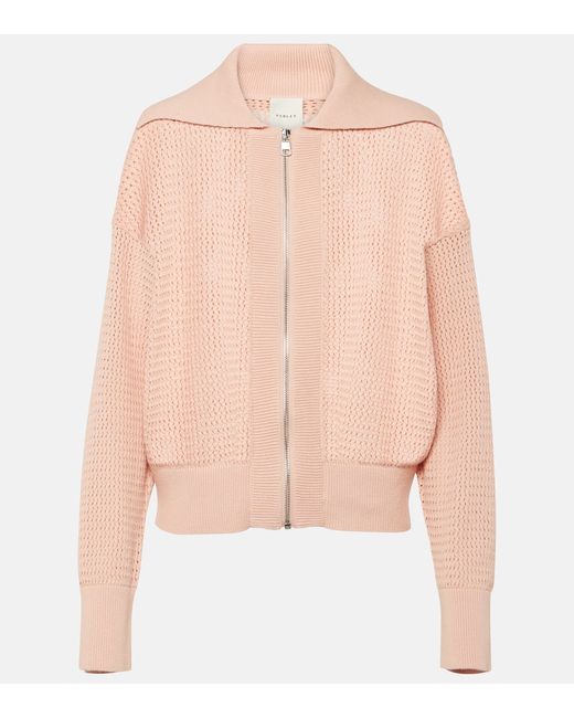 Varley Fairfield open-knit cotton jacket