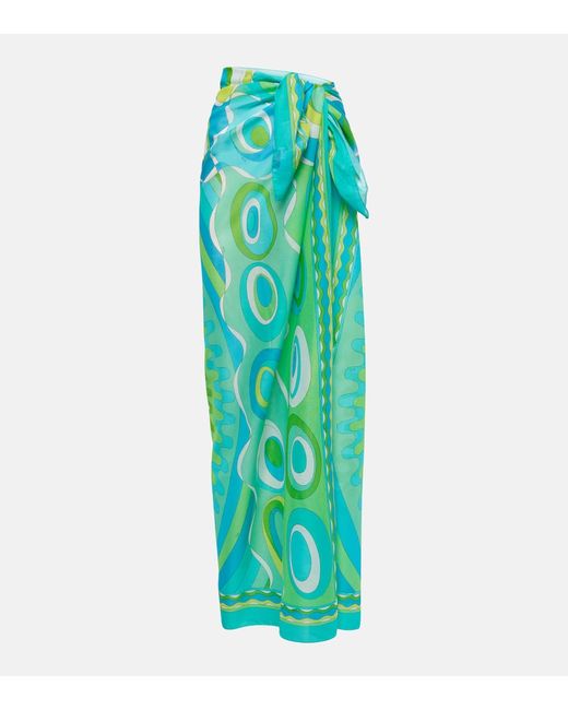 Pucci Cotton beach cover-up
