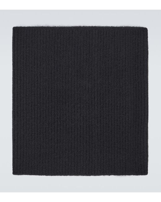 Auralee Ribbed-knit cashmere snood