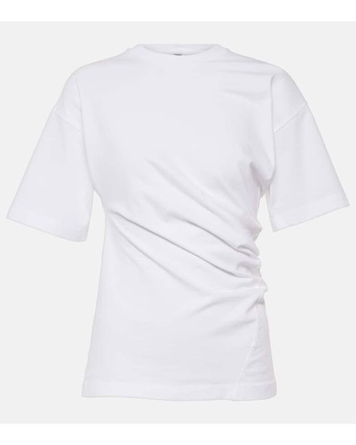 Totême Twisted cotton jersey T-shirt