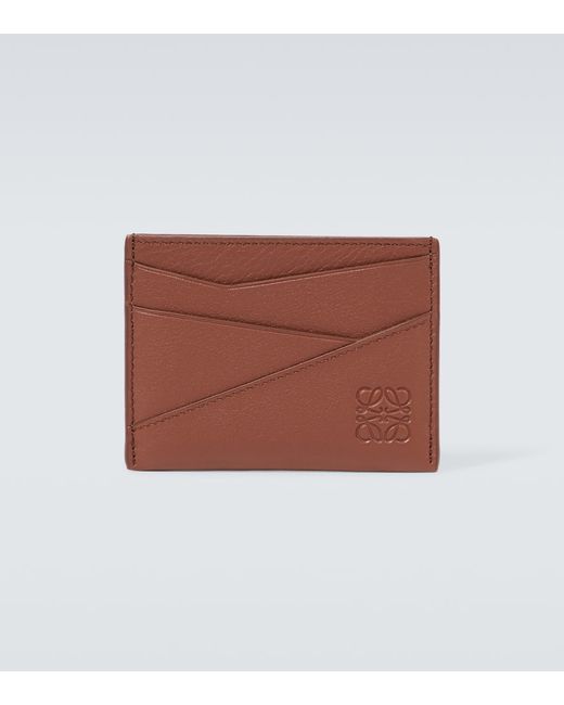 Loewe Puzzle leather card holder