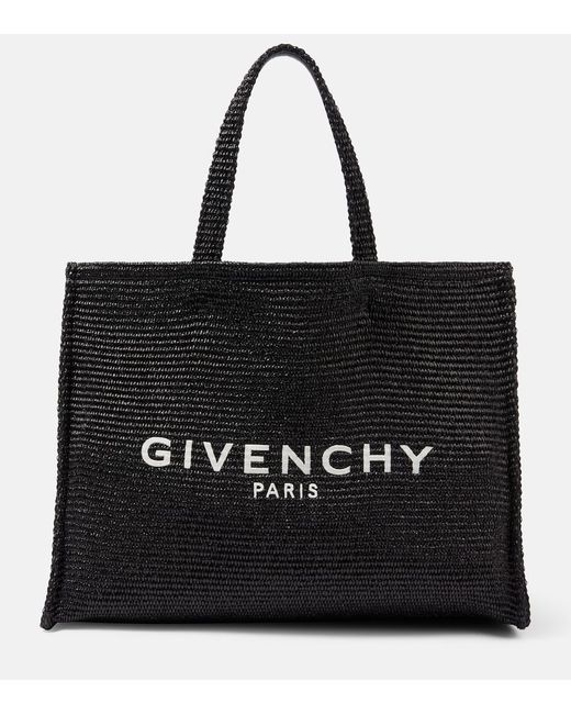 Givenchy G-Tote Medium raffia tote bag