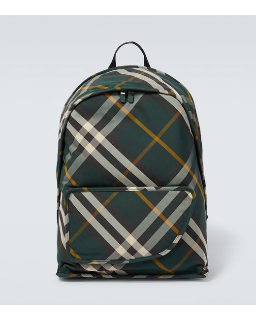 Burberry Shield check backpack