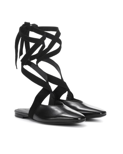J.W.Anderson Leather lace-up sandals