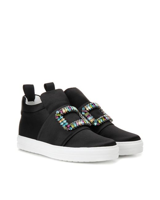 Roger Vivier Sneaky Viv sneakers with crystal embelishment