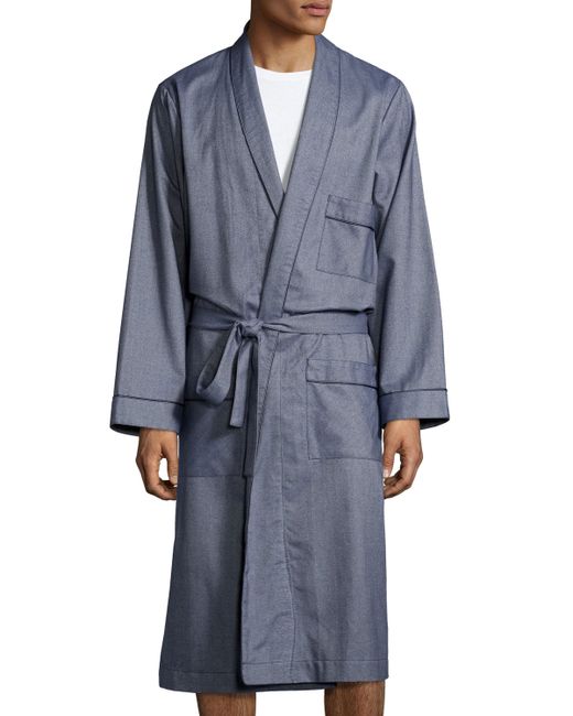 Neiman Marcus Tweed Robe with Piping
