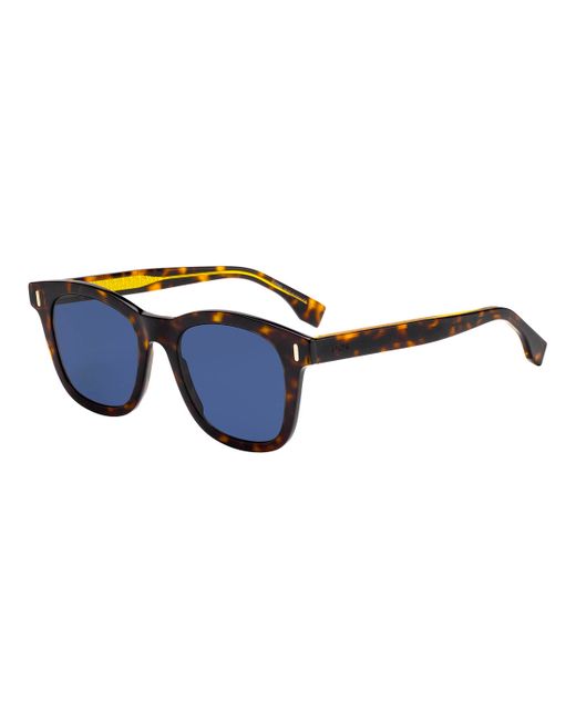 Fendi Square Plastic Sunglasses