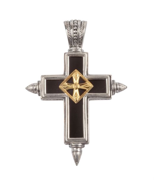 Konstantino Stavros Pointed Cross Pendant