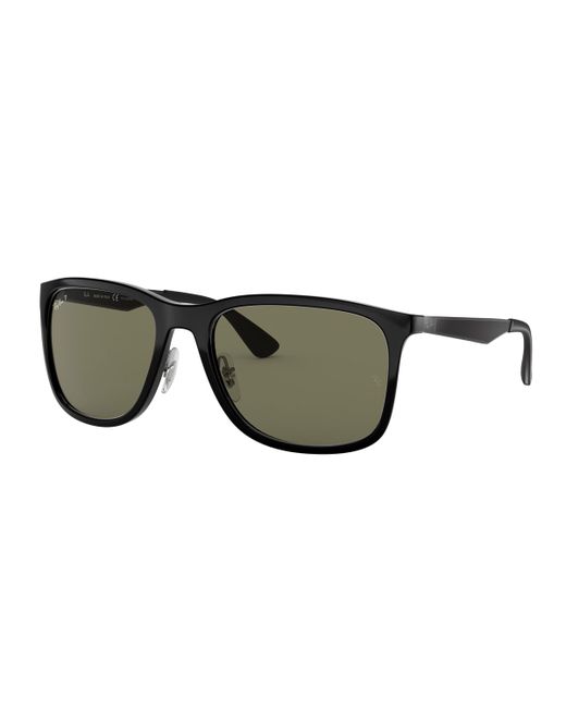 Ray-Ban Square Polarized Propionate Sunglasses