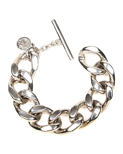 Ben-Amun Chain-Link Bracelet Silvertone
