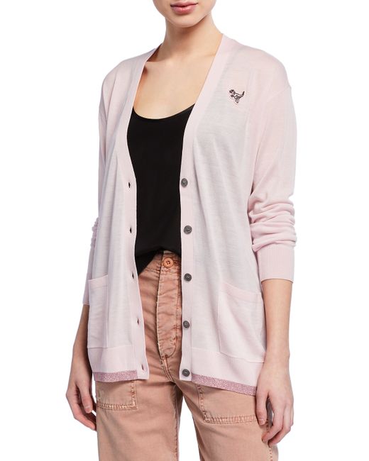 Coach Essentials Oversized Button-Front Cardigan