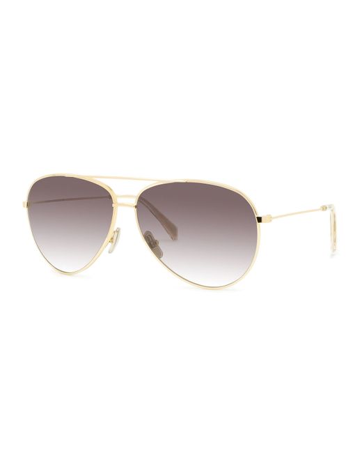 Celine Aviator Gradient Sunglasses