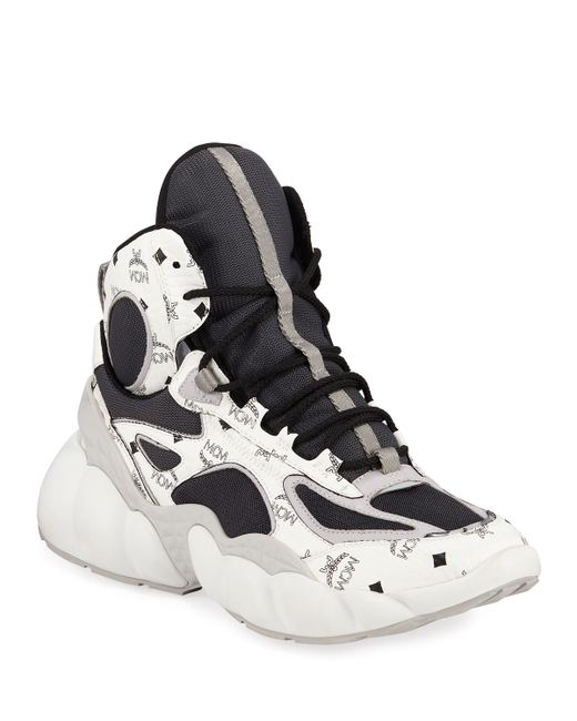 Mcm Luft Collection High-Top Sneakers