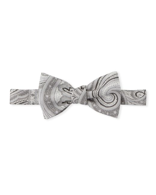 Edward Armah Paisley Silk Bow Tie