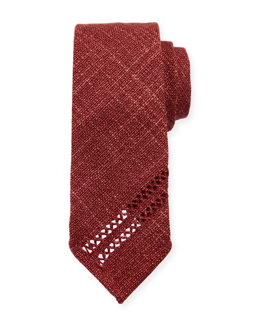 Tie Your Tie High-Twist Hopsack Tie