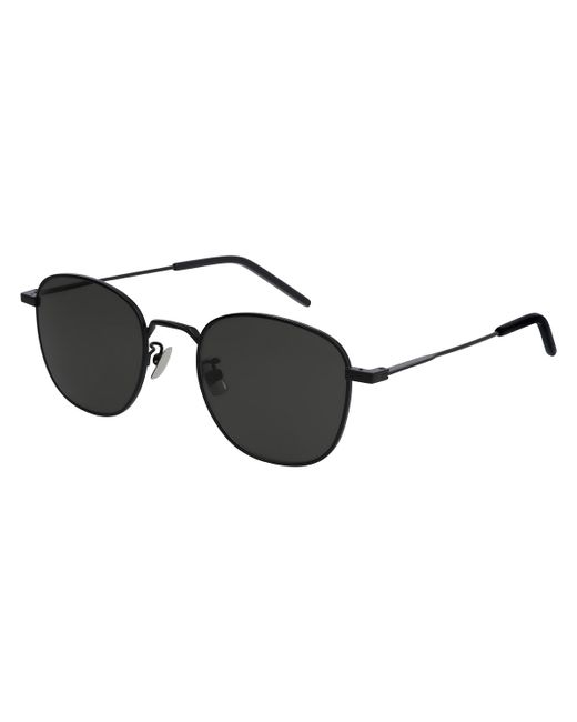 Saint Laurent Round Metal Sunglasses