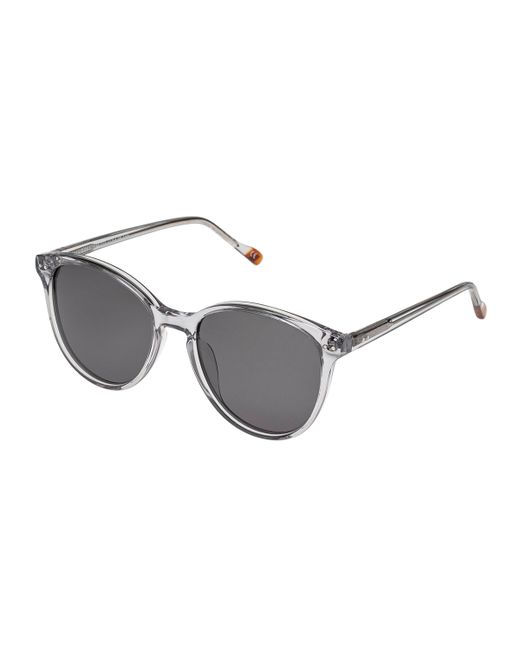 Le Specs Luxe Looks Round Acetate Sunglasses