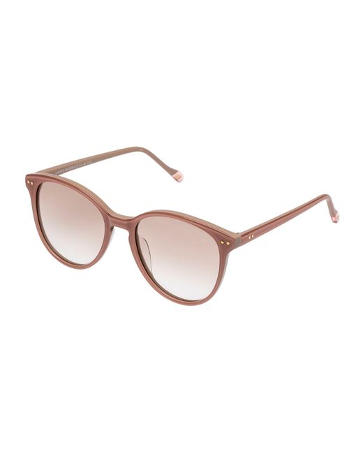 Le Specs Luxe Looks Round Acetate Sunglasses
