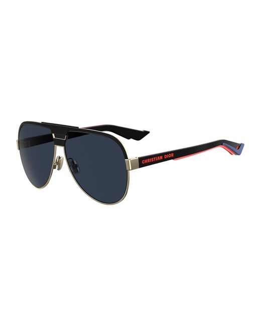Dior DiorForerunner Multilayer Aviator Sunglasses