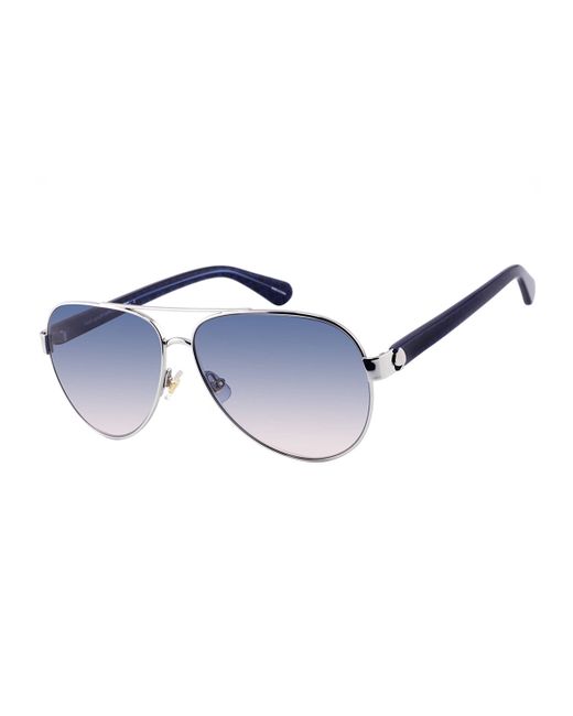 Kate Spade New York genevas stainless steel aviator sunglasses
