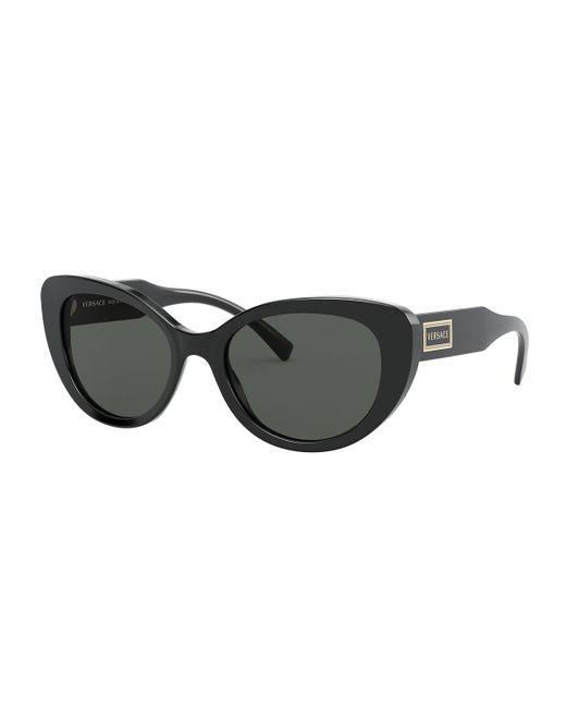 Versace Cat-Eye Acetate Sunglasses
