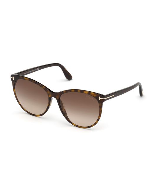 Tom Ford Maxim Cat-Eye Acetate Sunglasses