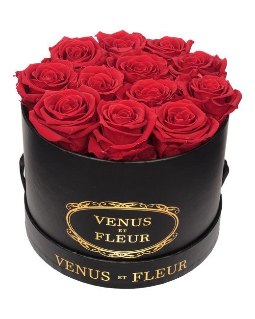 Venus Et Fleur Classic Small Round Rose Box