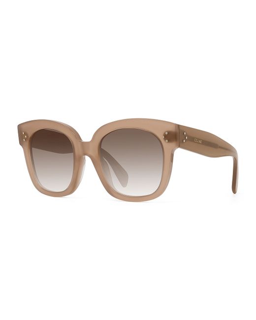 Celine Square Gradient Acetate Sunglasses