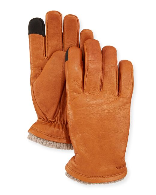 Hestra Gloves John Tech-Compatible Leather Gloves