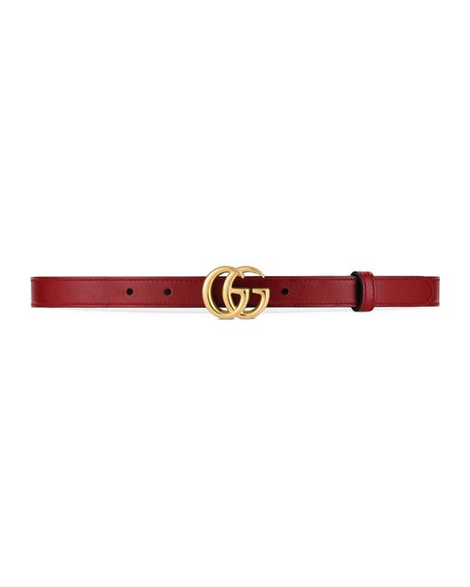 Gucci GG Marmont 2cm Leather Belt