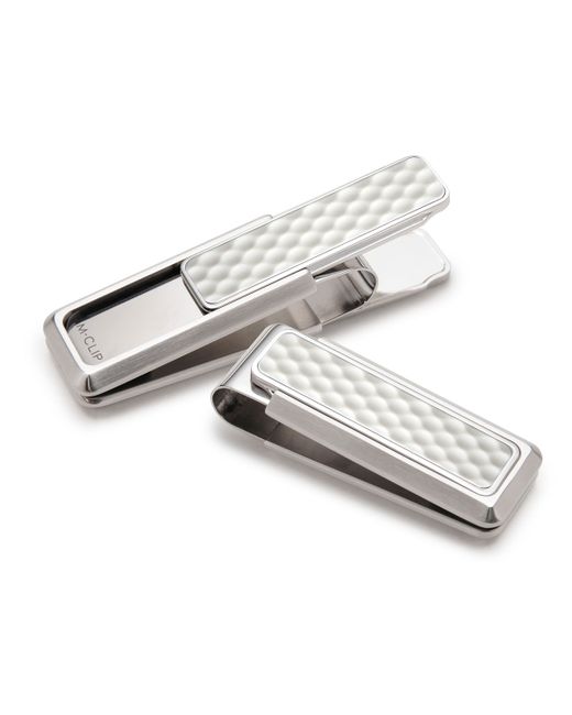 M Clip Golfball Stainless Steel Money Clip
