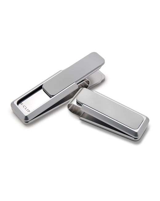 M Clip Aluminum-Inlay Stainless Steel Money Clip
