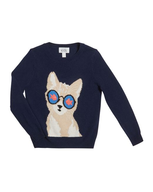 autumn cashmere Goldfish Eye Cat Sweater 16