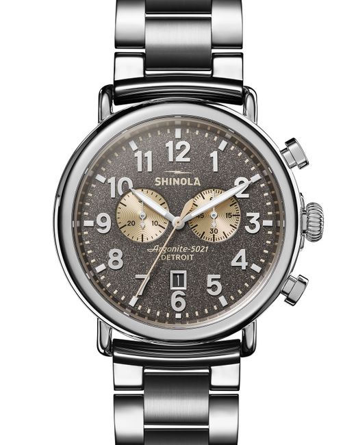 Shinola 47mm Runwell Chronograph Bracelet Watch
