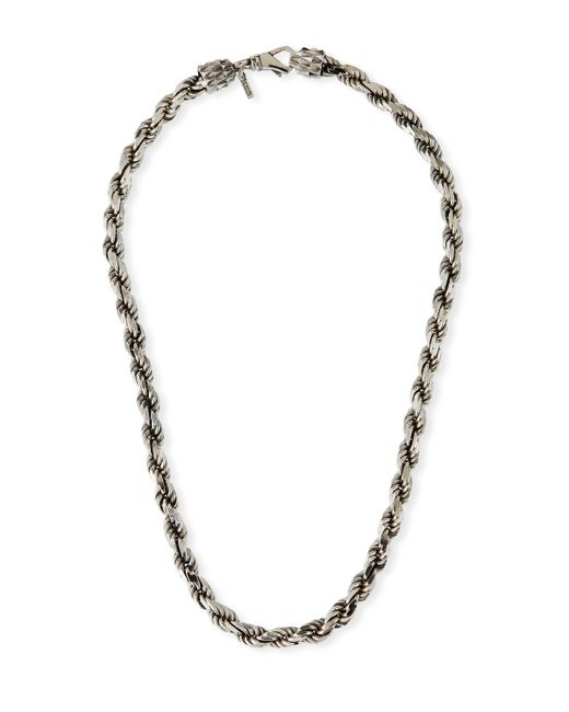 Emanuele Bicocchi French Rope Chain Necklace