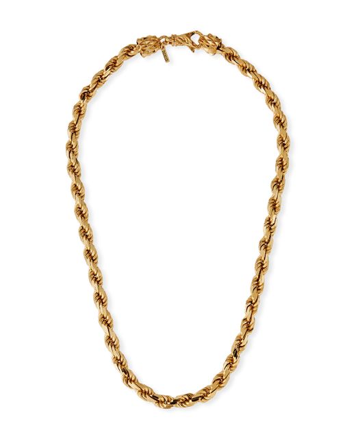 Emanuele Bicocchi French Rope Chain Necklace